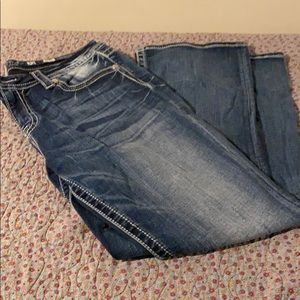 Miss Me jeans Like NEW 32x31 bootcut easy fit